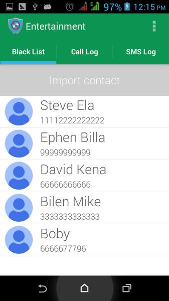 Block Call - SMS Screenshot2