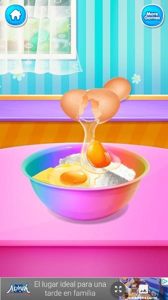 Unicorn Food - Sweet Rainbow Cake Desserts Bakery Screenshot3