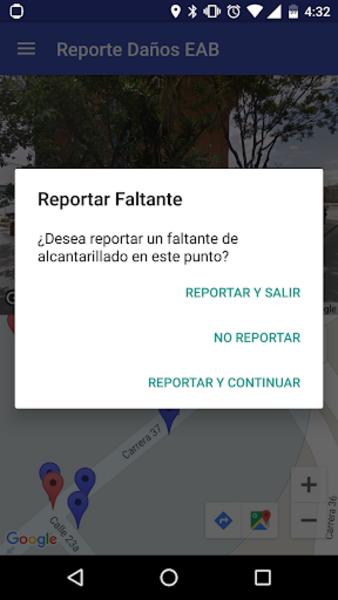 Reporte Daños EAAB Screenshot3