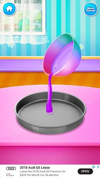 Unicorn Food - Sweet Rainbow Cake Desserts Bakery Screenshot4