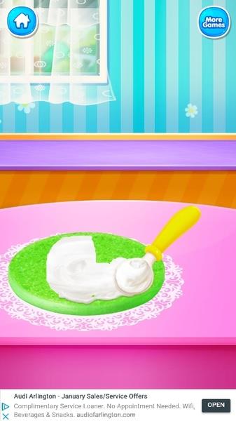 Unicorn Food - Sweet Rainbow Cake Desserts Bakery Screenshot7