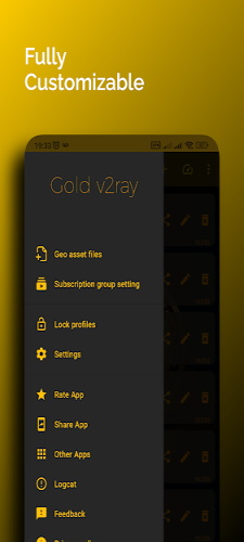 Gold V2ray : VPN client Screenshot1