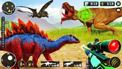 Wild Dinosaur Hunting Zoo Game Screenshot3