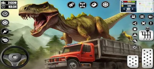 Dino Transporter Truck Games Screenshot1