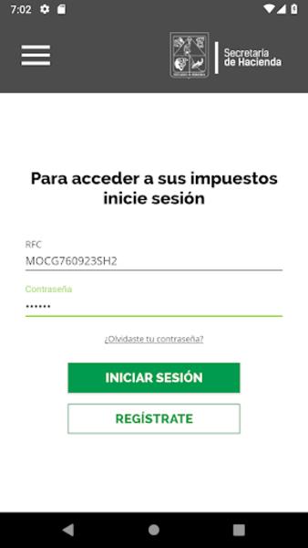 Recaudación Hacienda Sonora Screenshot7