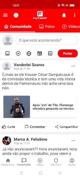 Mengão APP Screenshot5