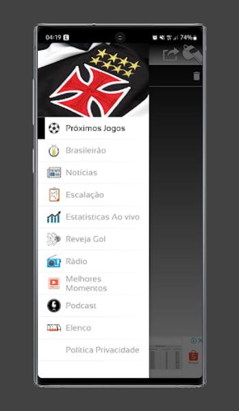 VASCÃO PLAY Screenshot8