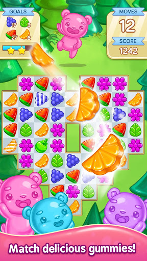 Gummy Gush: Match 3 Puzzle Screenshot2