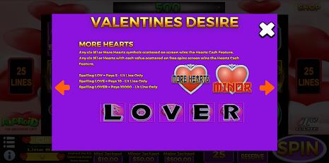 Valentine Desire More Hearts Screenshot6