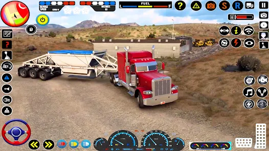 American Cargo Truck Games Sim Screenshot3