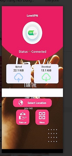 LoveVPN Screenshot3