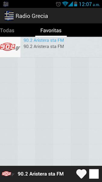 Greece Radio Screenshot1