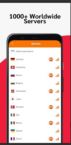 Rev VPN - Secure VPN Proxy Screenshot2