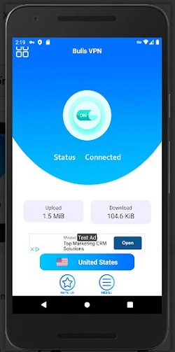 Bulls VPN - Super Faster VPN Screenshot1