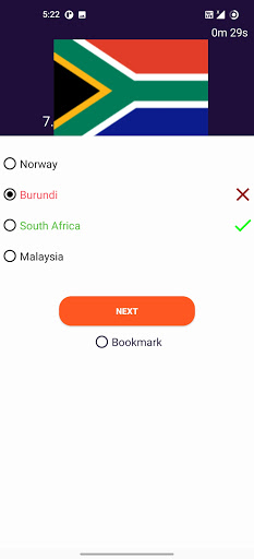 Flags of the World Quiz Screenshot3