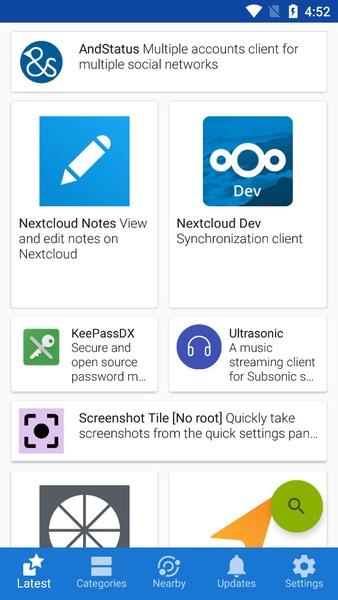 F-Droid Screenshot1