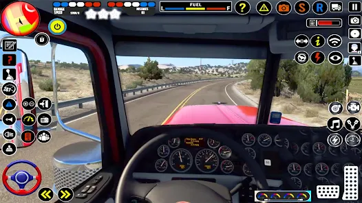 American Cargo Truck Games Sim Screenshot2