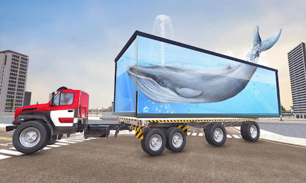 Sea Animal Transporter 2018: Truck Simulator Game Screenshot2