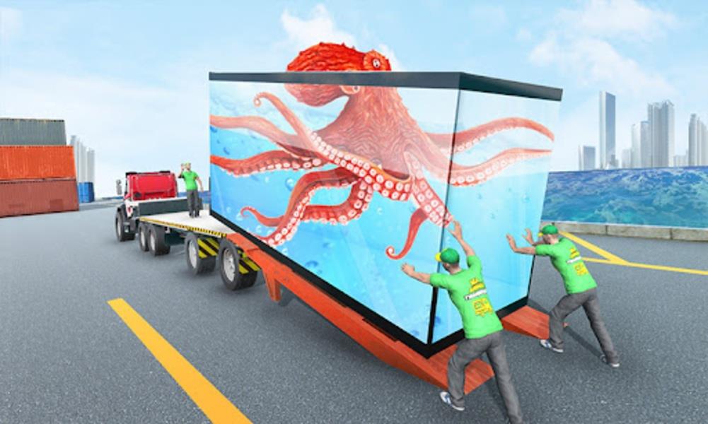 Sea Animal Transporter 2018: Truck Simulator Game Screenshot3