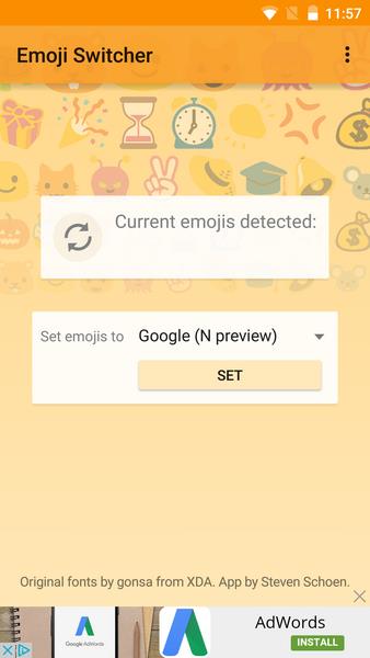 Emoji Switcher Screenshot1