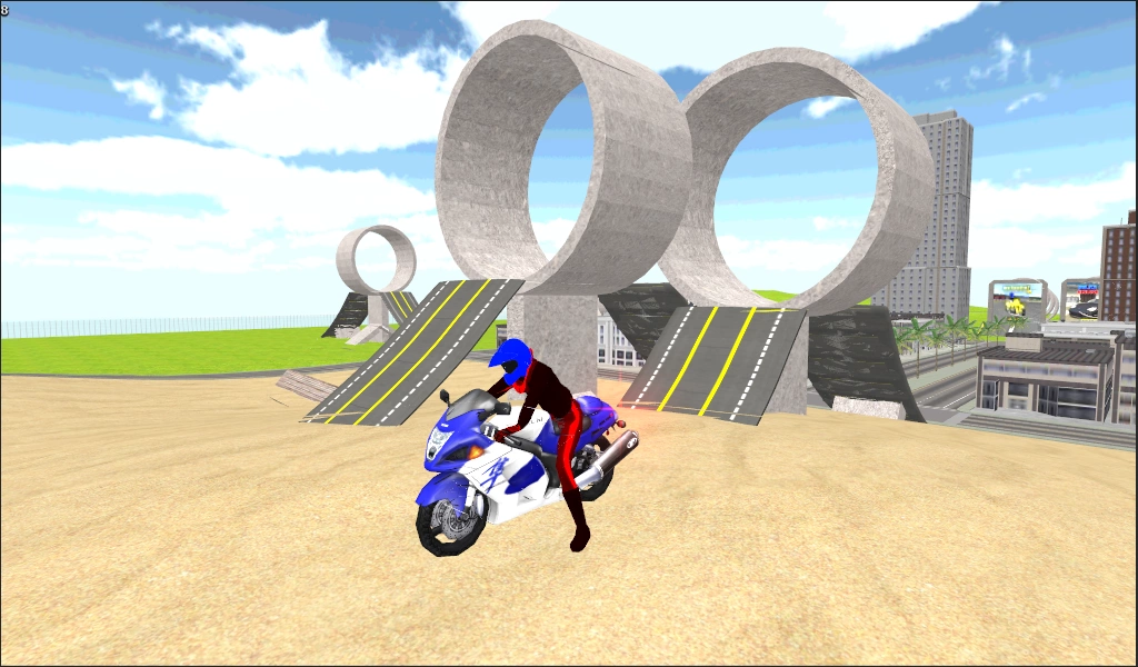 Motorbike Stunt Race 3D Screenshot3