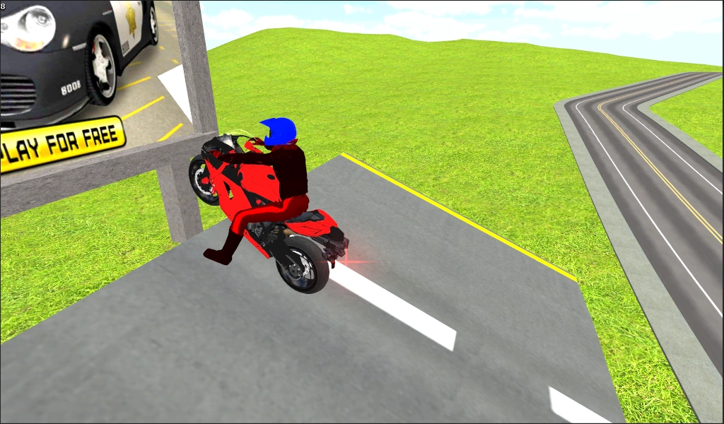 Motorbike Stunt Race 3D Screenshot4