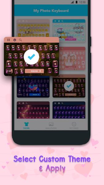 Photo Keyboard: Custom Theme, Style & Font Screenshot4