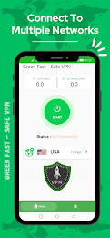 Green Fast - Safe VPN Screenshot1