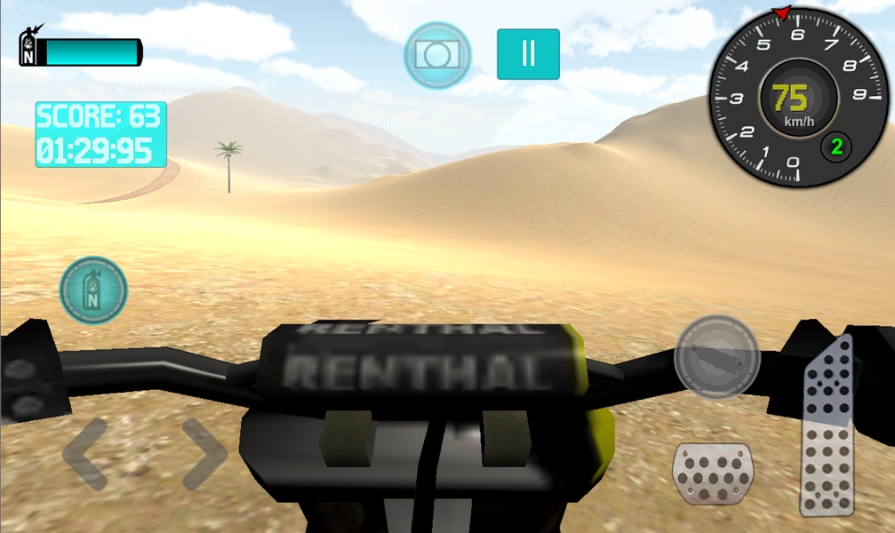 Desert Motocross Rally Screenshot1