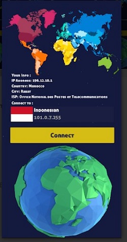 VPN Indonesia - IP for IDN Screenshot1