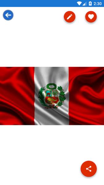 Peru Flag Wallpaper: Flags and Country Images Screenshot7