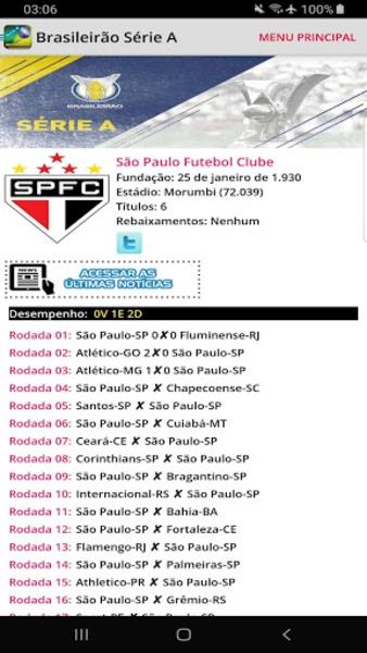 Brasileirão Série A Screenshot1