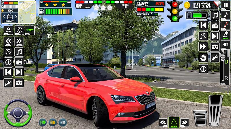 US School Car Game: car drive Screenshot4