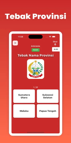 Tebak Nama Negara & Provinsi Screenshot3