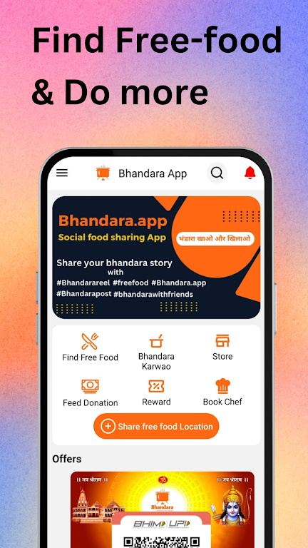 Bhandara: Find free-food Screenshot3