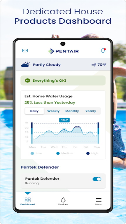 Pentair Home Screenshot2