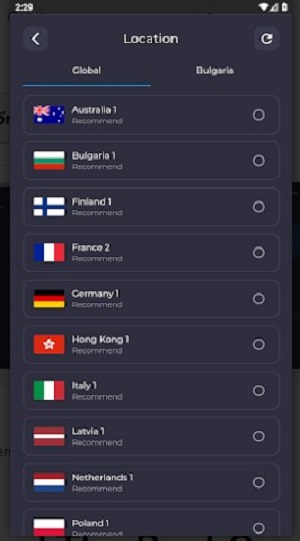 Bulgaria VPN - Fast VPN Proxy Screenshot1