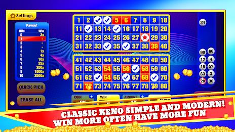 Keno Games Casino Fun Screenshot11