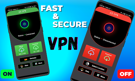 6X VPN: Unlimited & Safe Screenshot2