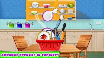 Kitchen Cleaning House Games Screenshot3