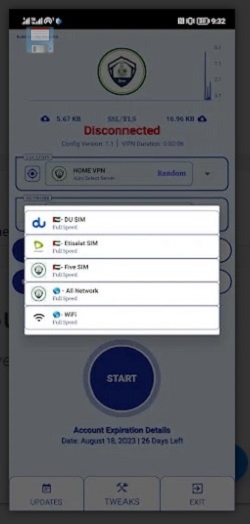 HOME VPN Screenshot3