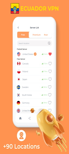 Ecuador VPN - Private Proxy Screenshot1