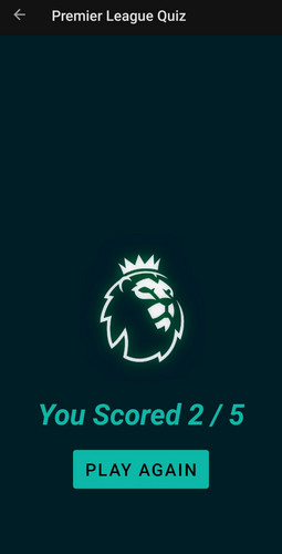 Premier League Quiz Screenshot2