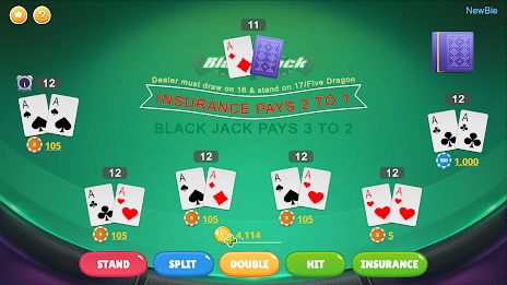 Blackjack - Casino World Screenshot1