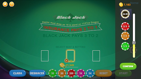 Blackjack - Casino World Screenshot2