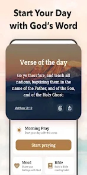 Bible Audio - KJV Daily Verse Screenshot1