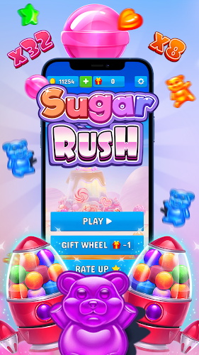 Sugar Rush Slot Machine Screenshot2