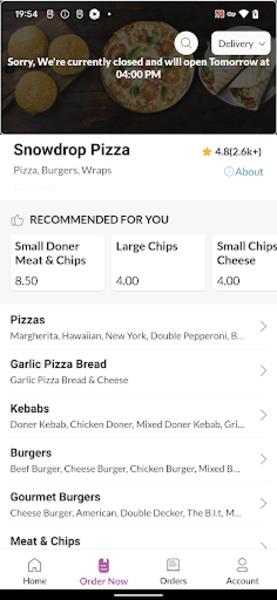 Snowdrop Pizza Screenshot3