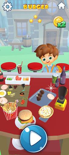 Burger Shop Chef Cooking Game Screenshot2