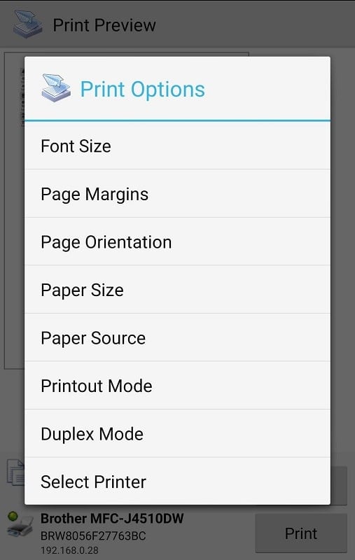 PrinterShare Mobile Print Screenshot2